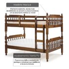 Beliche Torneada Kingston Em Madeira Maciça Casatema Madeirao