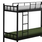 Beliche Tubular Aço Preto Solteiro 78 Mirante Shop Jm