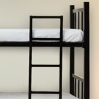 Beliche Tubular Solteiro Para Colchão 188x78cm Preto