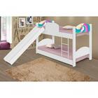 Beliche Unicórnio Arco Íris Infantil Com Escorregador