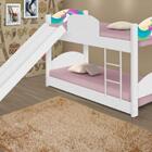 Beliche Unicórnio Arco Íris Infantil com Escorregador e Colch