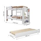 Beliche Up Com Cama Auxiliar Branco