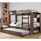 Beliche Up Com Cama Auxiliar Café Wood