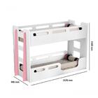 Beliche Veneza Branco/rosa Planet Baby