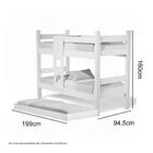 Beliche Versátil Letícia Freijó Com Auxiliar E 03 Colchões Ca