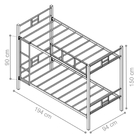 Beliche Vintage Solteiro Stela Branco Com Colchöes