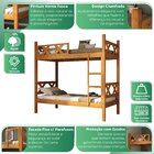 Beliche X Madeira Maciça Mogno Mel