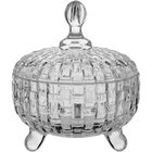 Bellave Potiche Bomboniere 19x16x16cm Cristal Eco Transparente