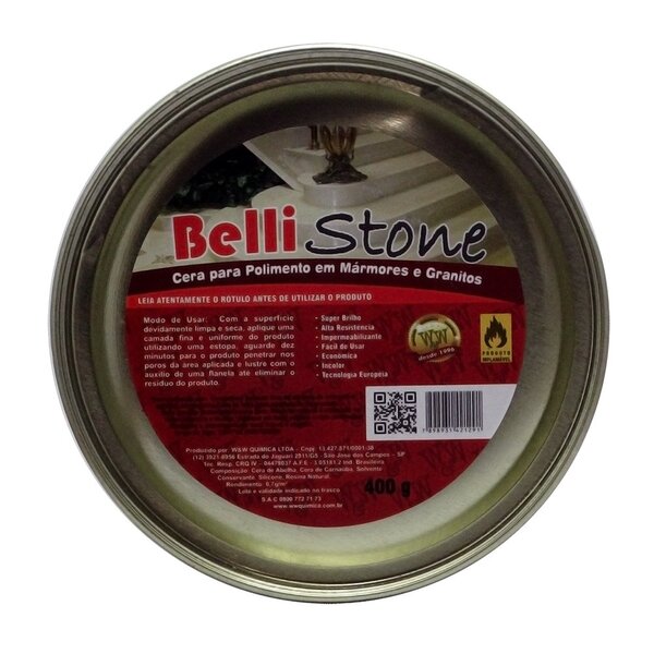 Belli Stone Cera em Pasta 400g - WW Quimica