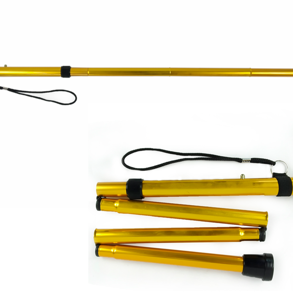 Bengala Dobrável De Alumínio Com Altura Regulável 5 Tamanhos