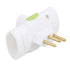 Benjamim Bivolt 3Saídas 3Pólos Branco Daneva