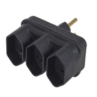 Benjamin 2P 10A 250V Preto Dicompel