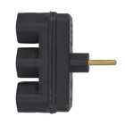 Benjamin 2P 10A 250V Preto Dicompel