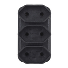 Benjamin 2P 10A 250V Preto Dicompel