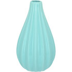 Bercé Vaso Decorativo Enfeite 16x9x9cm Cerâmica Azul