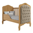 Berço 2 Em 1 Capitonê 100mdf Harmonia Permobili