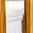 Berço 2 Em 1 Com Colchão Com Grades Em Madeira Maciça Ananda