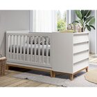 Berço 2 Em 1 Padrão Americano Nordic Branco