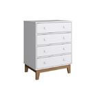 Berço 2 Gavetas Retrô E Comoda 04 Gavetas Com Pes Retro E Col