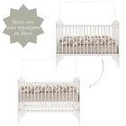 Berço 3 Em 1 100% Mdf 76cm X 100cm Eloá Branco