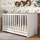 Berço 3 Em 1 Com Colchão Incluso Doce De Leite Multimóveis Mp