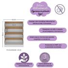 Berço 3 Em 1 Com Colchão Incluso E Cômoda 4 Gavetas Brisa Mul