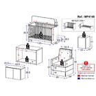 Berço 3 Em 1 Com Poltrona Amamentação Puff E Armário Aéreo 2