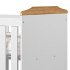 Berço 3 Em 1 Com Regulagem De Altura 100% Mdf Carinho Branco/