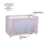 Berço 3 Em 1 Evolutivo  - Rosa