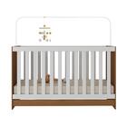 Berço 3 Em 1 Para Colchão 130 X 60cm Doce De Leite Multimóvei