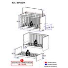 Berço 3 Em 1 Para Colchão 130 X 60cm Doce De Leite Multimóvei