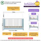 Berço 3 Em 1 Para Colchão 60 X 130 Cm Multimóveis Mp0527g