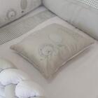 Berço 3 Em 1 Retrô Branco + Kit Berço Amiguinhos Cinza Caroli