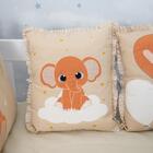 Berço 3 Em 1 Retrô Branco + Kit Berço Bebê Magia Bege Carolin