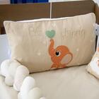 Berço 3 Em 1 Retrô Branco + Kit Berço Bebê Magia Bege Carolin