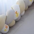 Berço 3 Em 1 Retrô Branco + Kit Berço Magia Bichinhos Carolin