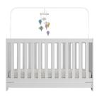 Berço 3 Em 1 Vira Cama Com Colchão Incluso Elza Multimóveis M