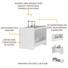 Berço 4 Em 1 Para Colchão 70 X 130 Cm Multimóveis Evolution V
