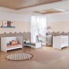 Berço 4 Em 1 Vira Escrivaninha Para Colchão 60x130cm Multimóv