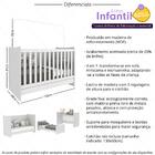 Berço 4 Em 1 Vira Escrivaninha Para Colchão 60x130cm Multimóv