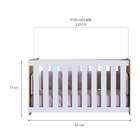 Berço Aconchego Branco E Nogal