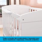Berço Americano 100% Mdf Ayla Branco