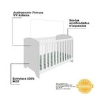 Berço Americano 100% Mdf Ayla Branco
