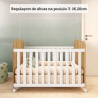 Berço Americano 100% Mdf Com Rodízios Mimo Espresso Móveis Br