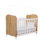 Berço Americano 100% Mdf Com Rodízios Mimo Espresso Móveis Br