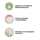 Berço Americano 100% Mdf Suporte P/mosquiteiro Uli Móveis Per