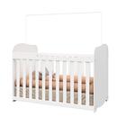 Berço Americano 100% Mdf Suporte P/mosquiteiro Uli Móveis Per