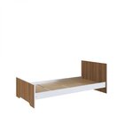 Berço Americano 3 Em 1 133x74,8cm Com Colchão Aconchego  Noga