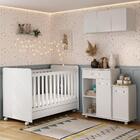 Berço Americano 3 Em 1 Com Armário E Balcão Multimóveis Mp4214