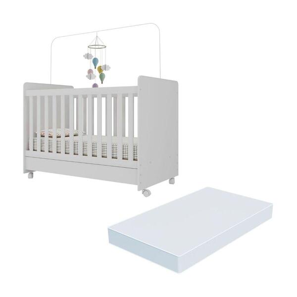 Berço Americano 3 Em 1 Com Colchão Incluso Chantilly Multimóv